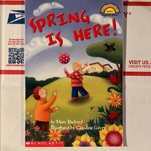 Scholastic 'Spring is Here!' Book - Red, Yellow, Green